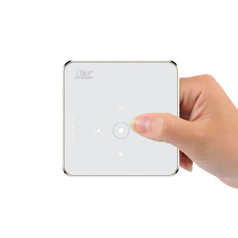 Smartldea nouveau Mini projecteur HD dlp support 1080p intégré capacité de la batterie filaire téléphone miroir projecteur projecteur Home cinéma