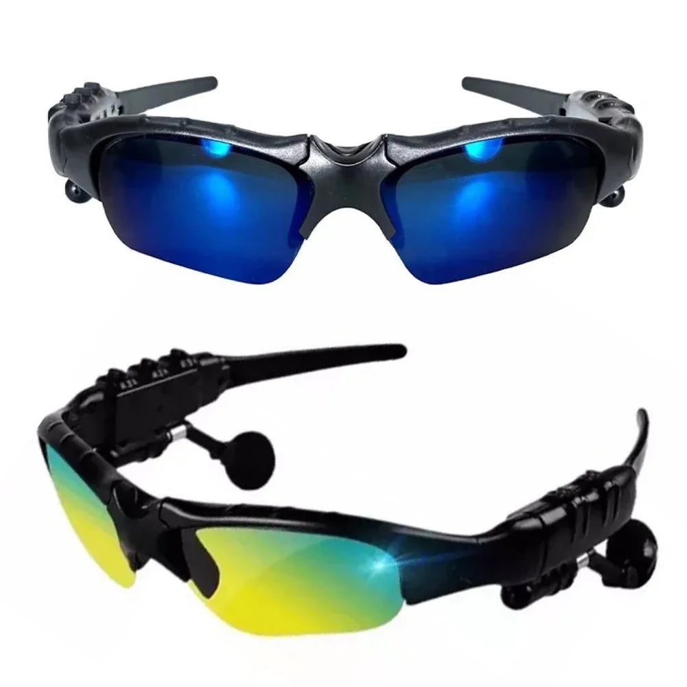 Lunettes intelligentes Bluetooth 5.0, pour Sports de plein air, cyclisme, son Surround, écouteurs, appel musical, lunettes de soleil polarisées pour l'équitation