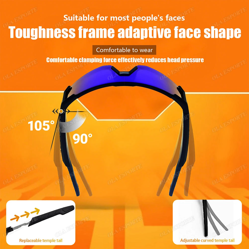 Lunettes intelligentes audio d'extérieur, sans fil, Bluetooth, appel, musique, cyclisme, sport, casque, Protection UV, pour hommes et femmes, nouvelle collection