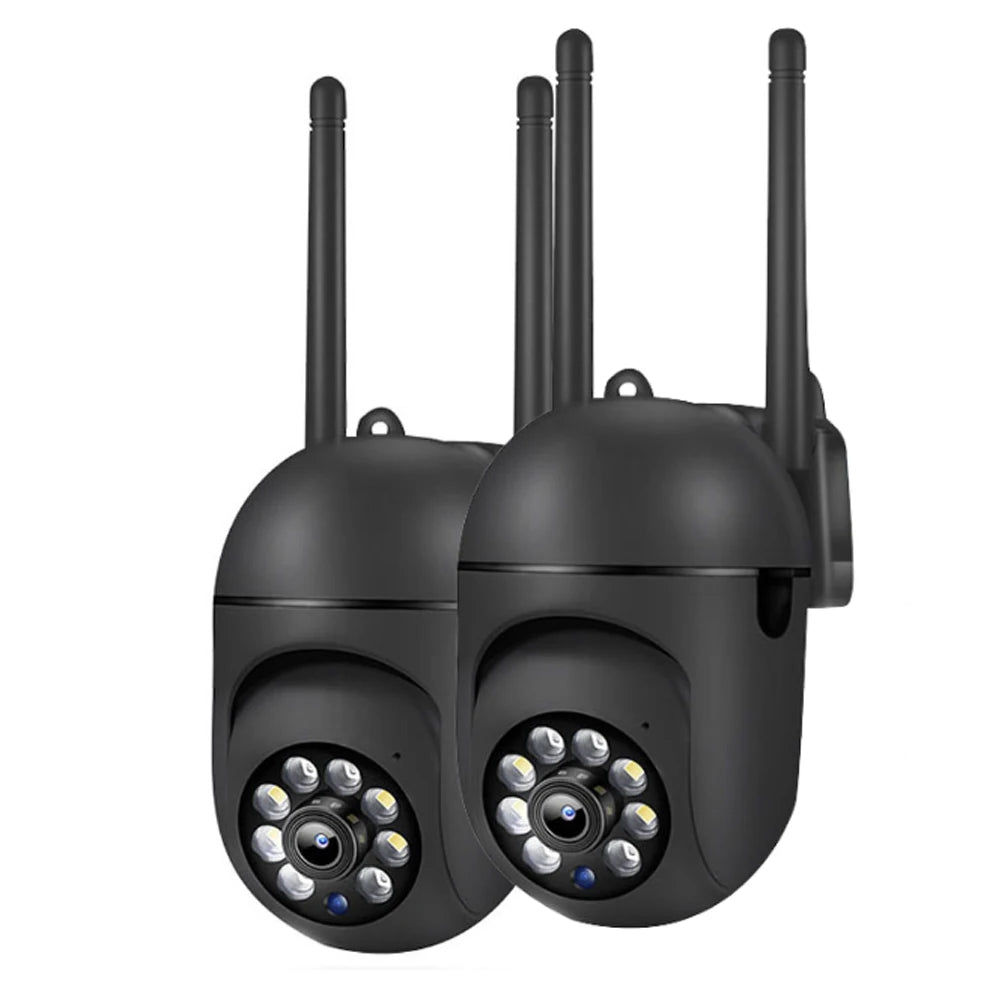 Caméra IP 2MP, système de vidéosurveillance pour maison intelligente, prise en charge Audio bidirectionnel, détection de mouvement, alarme, Notification Push, 1 pièce/2 pièces