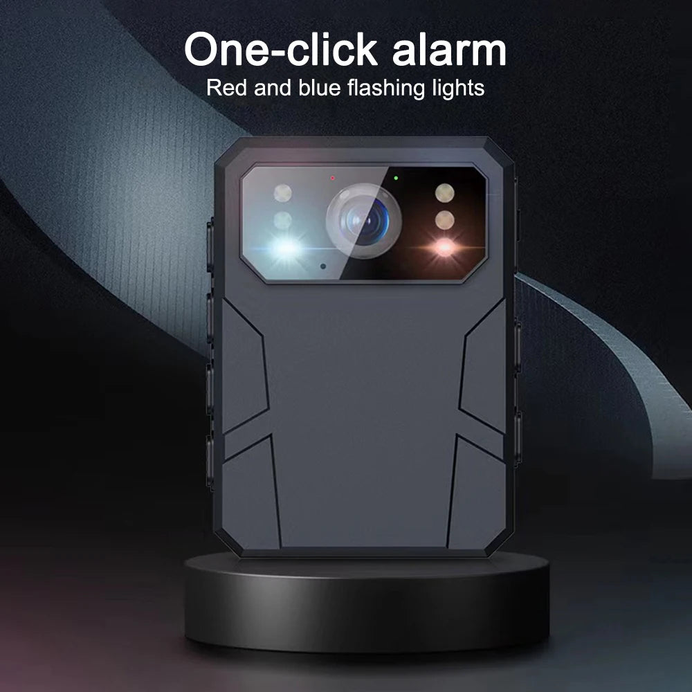 Mini caméra numérique 2K/4K/1080P, enregistreur de Police avec écran HD IPS, caméra portée par le corps de la Police, caméra corporelle Portable Portable