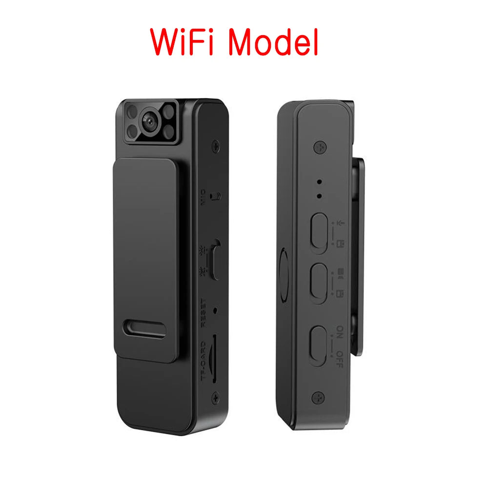 Mini Caméra Vidéo et Audio HD 1080P, Caméscope Statique en Boucle Lavalier, réinitialisation Arrière Magnétique pour Conférence en Plein Air